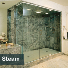 Elegant custom shower door upgrade in Denville NJ